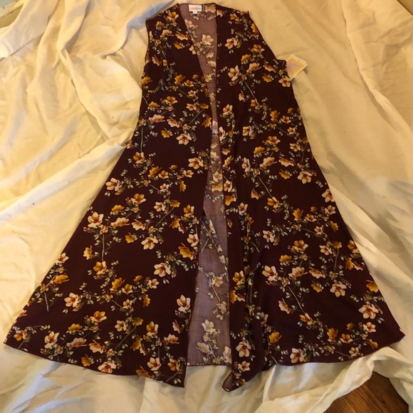 Lularoe Joy vest size S - Picture 2 of 5